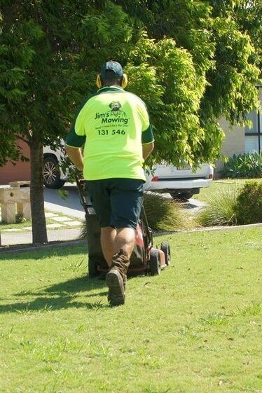 Lawn mowing